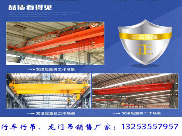 贵州贵阳欧式双梁起重机厂家工业厂房欧式行吊