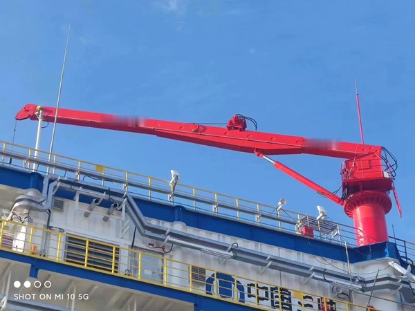 浙江湖州船用起重机销售厂家船用起重机类型多样