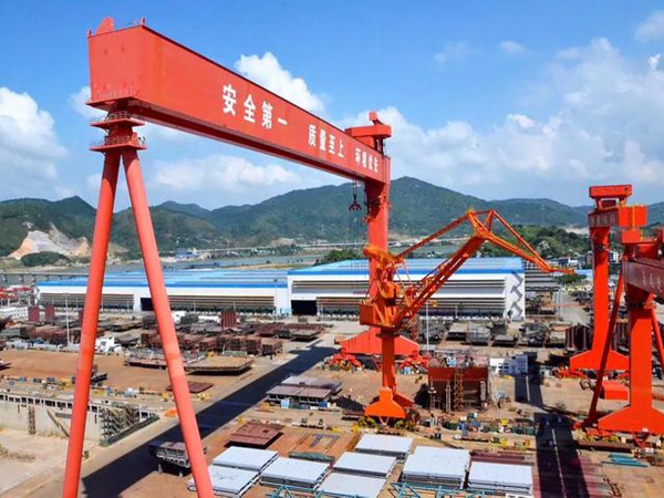 山东烟台造船门式起重机公司造船门式起重机维护保养事项